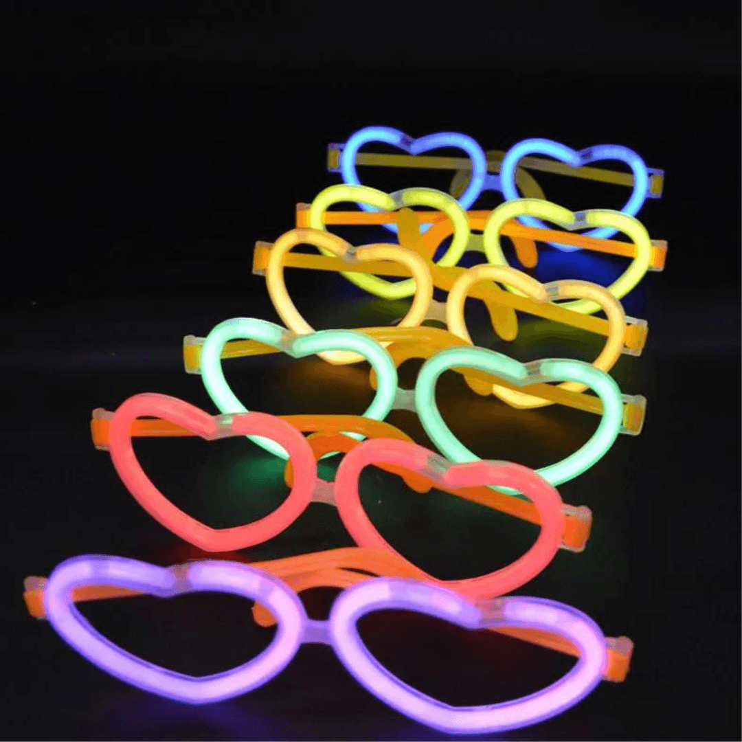 Okulary GLOW STICK SERCA (losowy kolor) - obrazek 2